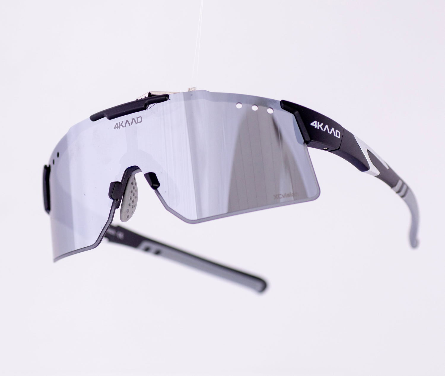 Gafas de triatlón 4KAAD TRION negro-plata con lente espejo multicapa, review a fondo