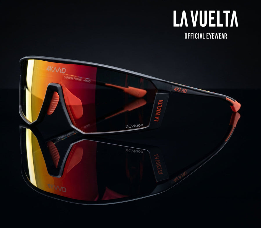 Gafas deportivas 4KAAD edición La Vuelta en rojo