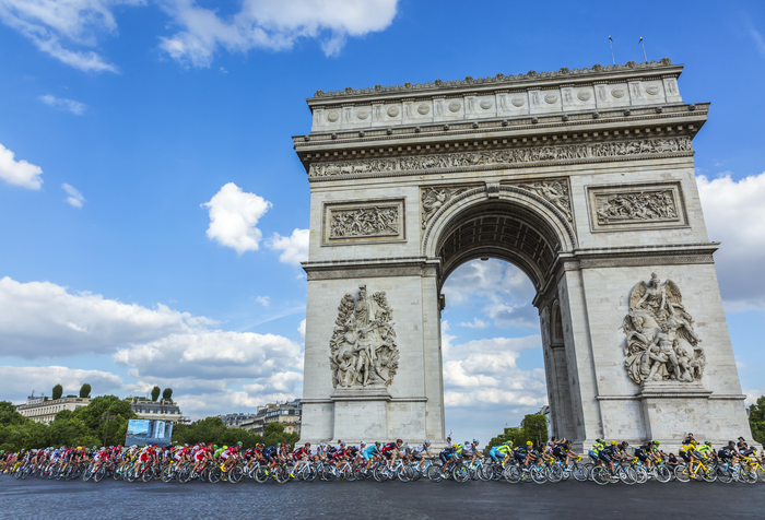 El pelotón del Tour de France 2026 en el Grand Départ de Barcelona