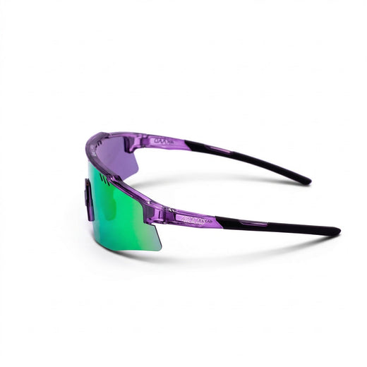 MIRADOR AEROLITE 2 — Gafas deportivas morado translúcido · Lente espejo morada