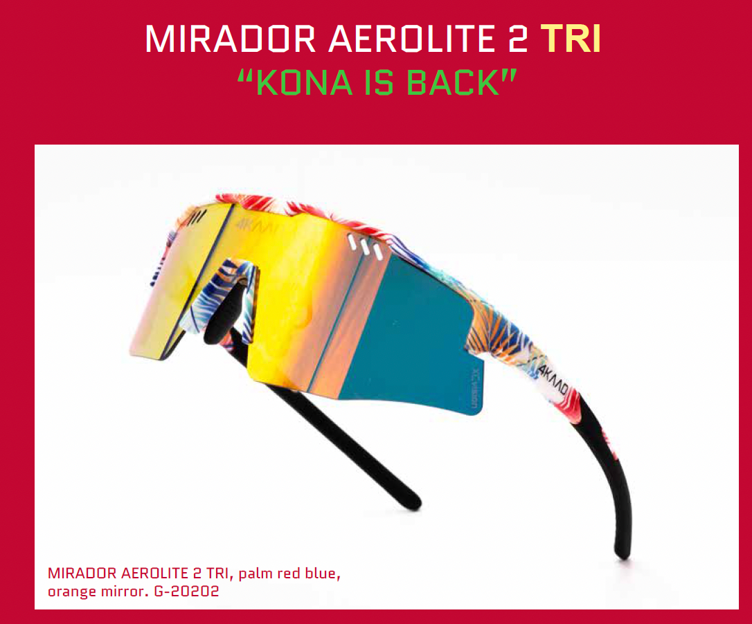MIRADOR AEROLITE 2  TRI, palm red blue