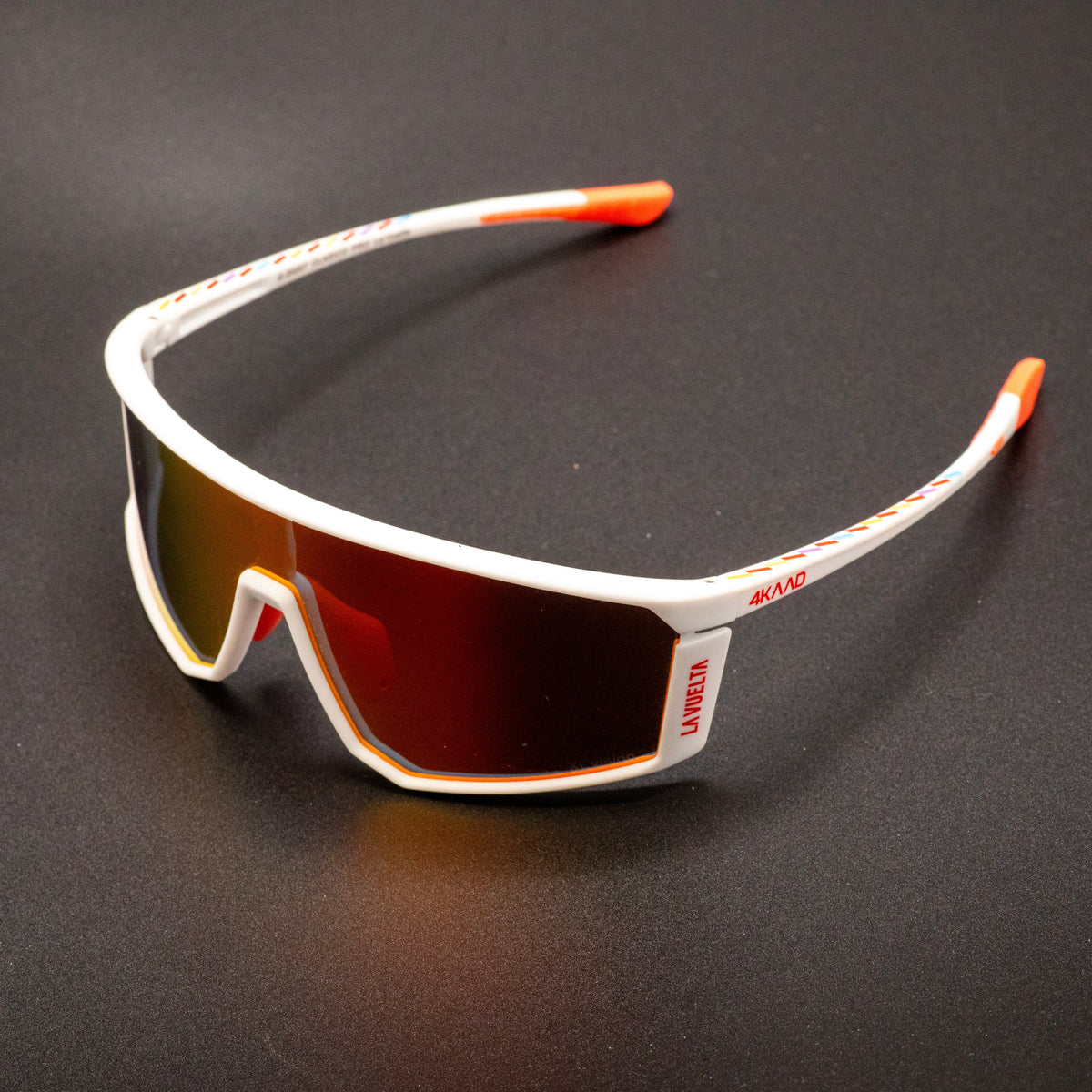 CLASICO PRO La Vuelta white , red multilayer mirror
