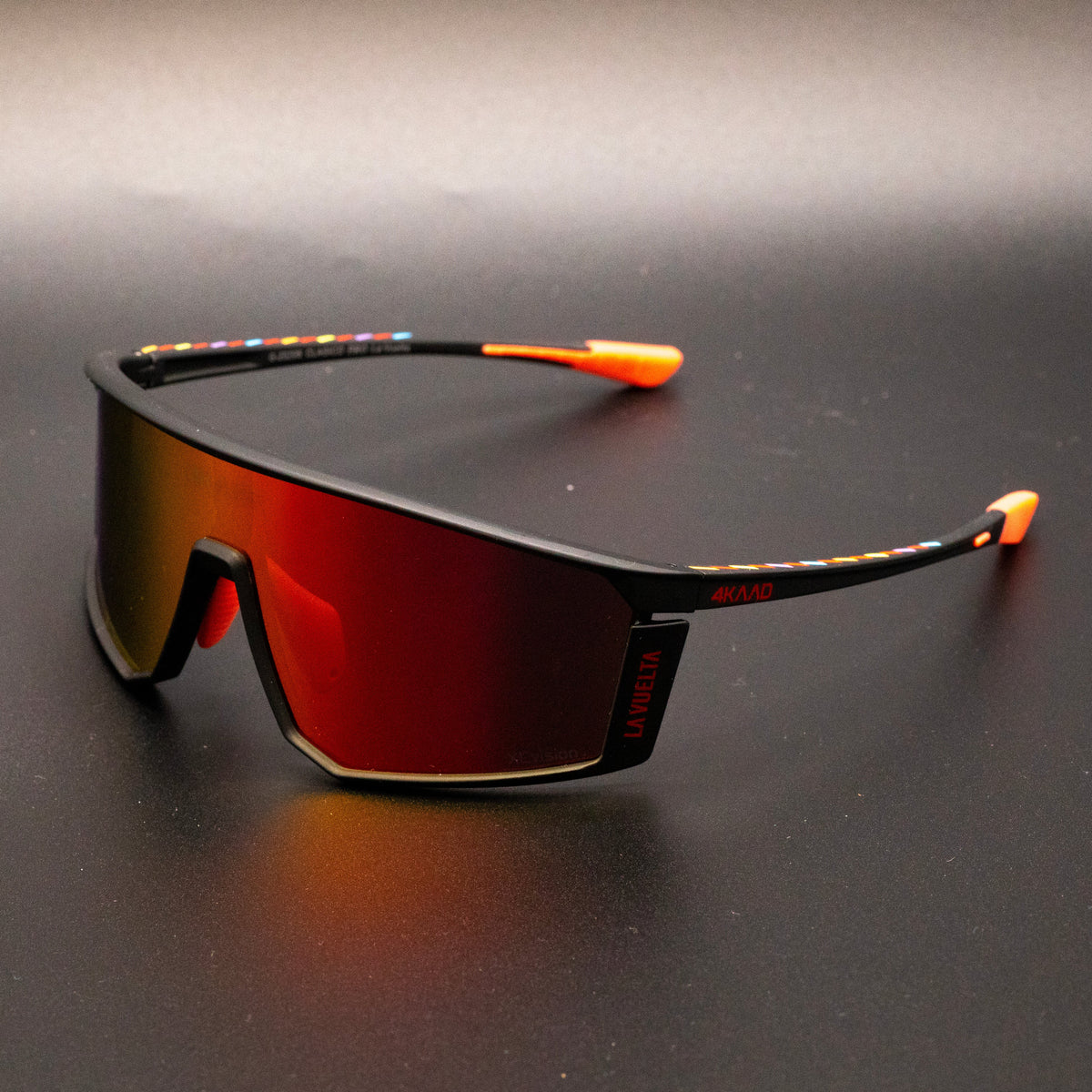 CLASICO PRO La Vuelta black , red multilayer mirror