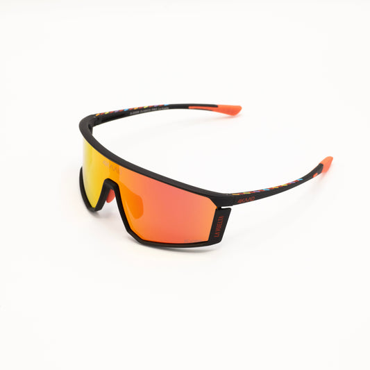 CLASICO PRO La Vuelta black , red multilayer mirror