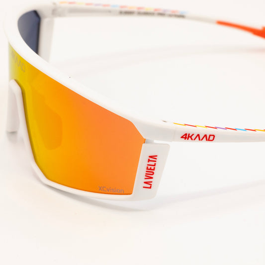 CLASICO PRO La Vuelta white , red multilayer mirror