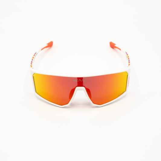 CLASICO PRO La Vuelta white , red multilayer mirror