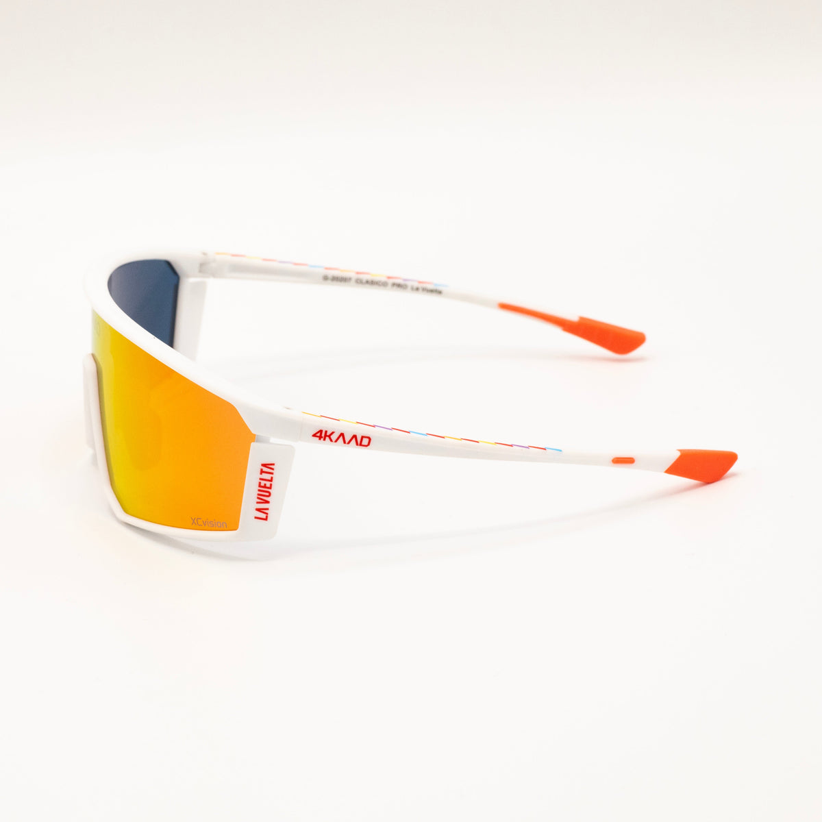 CLASICO PRO La Vuelta white , red multilayer mirror
