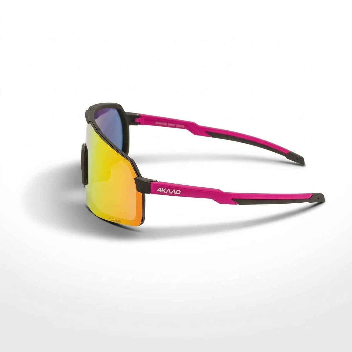 BEAT RACE Cycling Glasses - Pink & White XCvision MULTI LAYER MIRROR Lens | Eyewear Cycling UV400